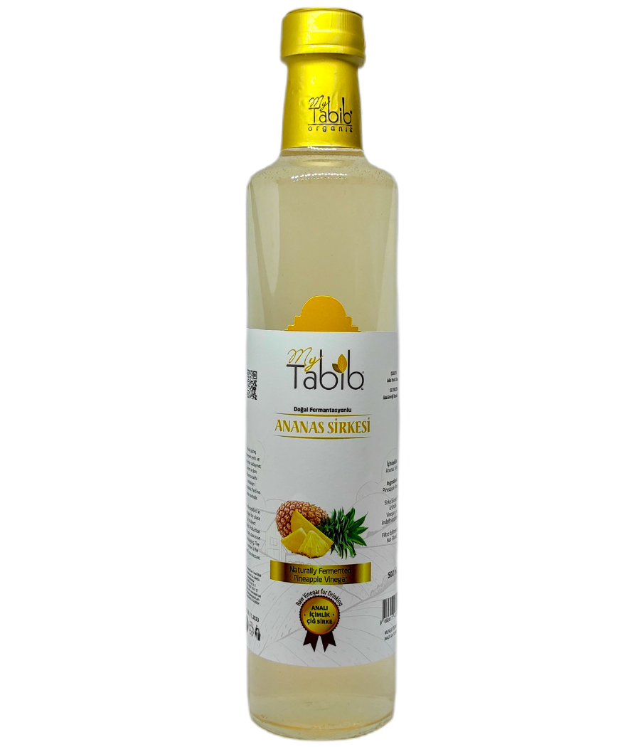 Ananas Sirkesi-Analı – İçimlik – Çiğ Ananas Sirke 500 ml